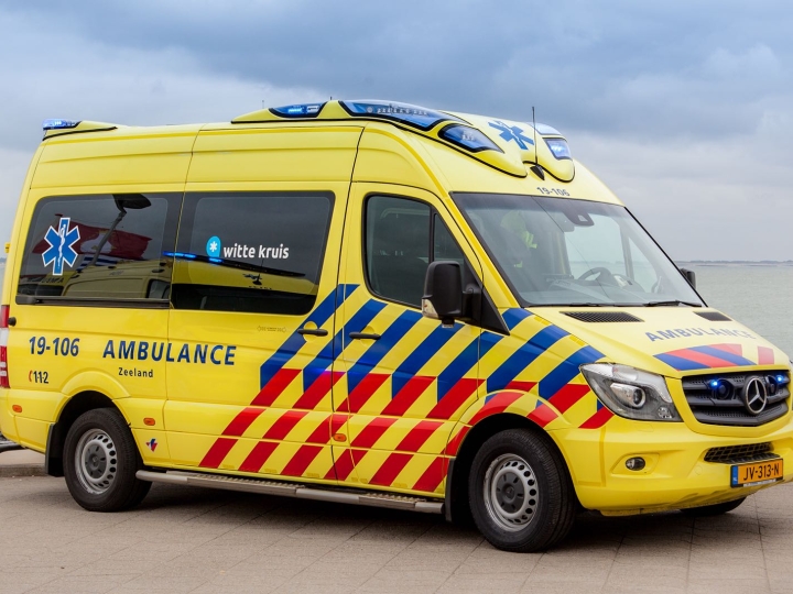 Witte Kruis ambulance